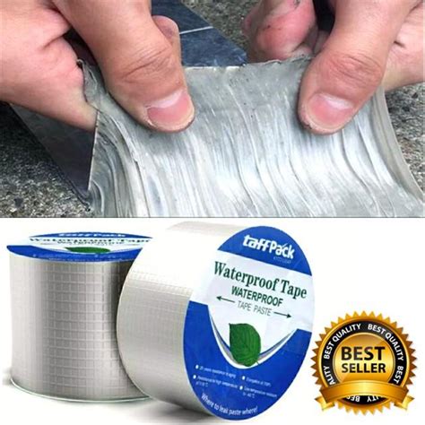 Jual Lem Lakban Aluminum Foil Anti Bocor Tape Lakban Waterproof Air