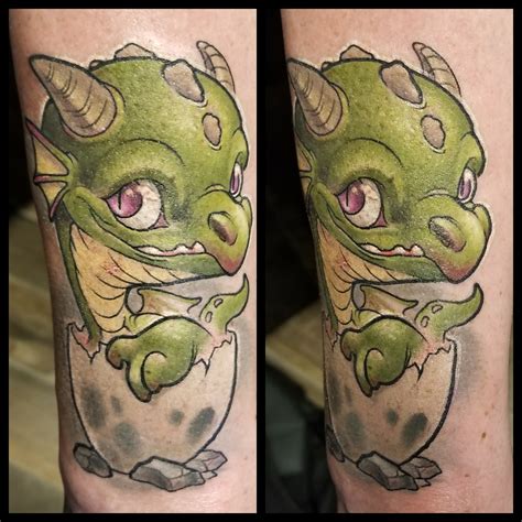 Baby Dragon! : r/tattoo