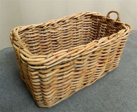 Antiques Atlas Very Large Wicker Basket