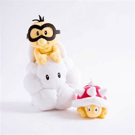 Lakitu 8 Plush | Super Mario" | Cute smiley face, Super mario, Plushies