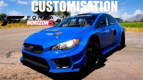 TEST CUSTOMISATION SUBARU WRX STI ARX SUPERCAR FORZA HORIZON 5 4K