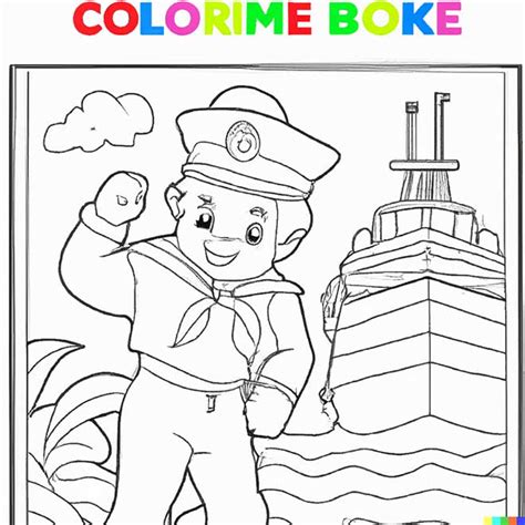 Desenhos De Marinheiro Feliz Para Colorir E Imprimir Colorironline