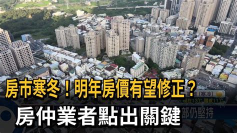 房市寒冬！明年房價有望修正？ 房仲業者點出關鍵－民視新聞 Youtube