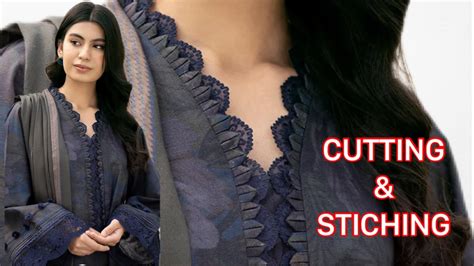 How To Stich New Neck Design Neckline Cutting And Stiching Youtube