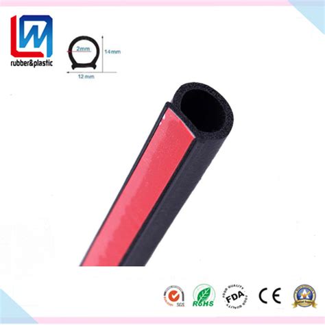 M Tape Self Adhesive Sponge Foam Epdm Rubber Extrusion Seal For Auto