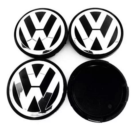 Centro De Rin Original 56mm Vw Jetta Bora Golf Jgo 4 Pzas Meses Sin