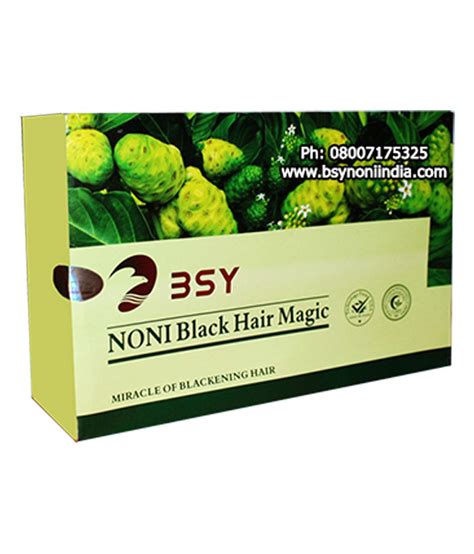 Bsy Noni Black Hair Magic Shampoo Hair Dye Buy Bsy Noni Black Hair