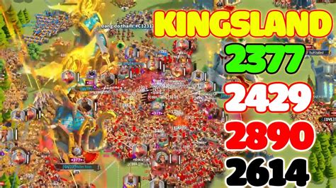 Rise Of Kingdoms Kingsland Battle Vs Perfect Open Field Big