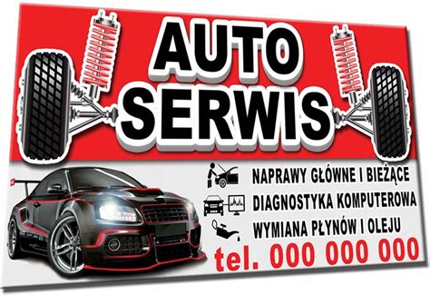 Czarmax Baner X Auto Serwis Wymiana P Yn W Oleju Naprawa Ceny I