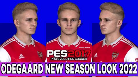 PES 2017 MARTIN ODEGAARD NEW SEASON LOOK YouTube