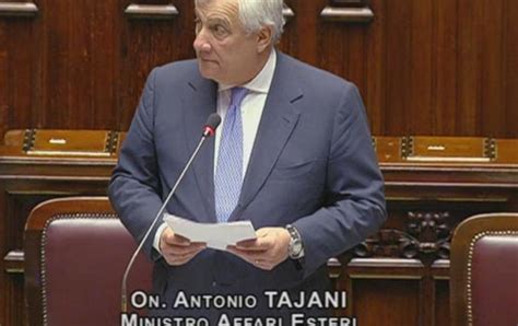 Il Ministro Degli Esteri Tajani A Gaza Italiani Tra Cui Una Bimba