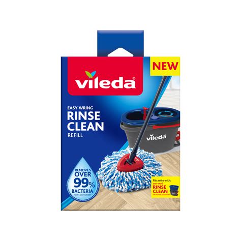 Vileda Easy Wring Rinse Clean Spin Mop Refill Bunnings Australia