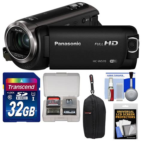 Panasonic Hc W Twin Recording Hd Wi Fi Video Camera Camcorder With