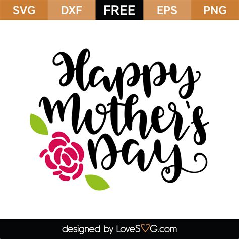 Happy Mother S Day Lovesvg