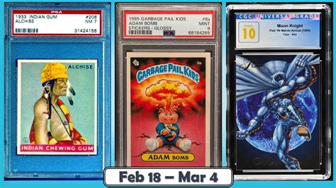 Top Highest Selling Vintage Non Sports Trading Cards On Ebay Feb