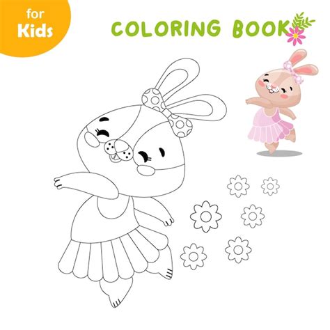 Mini jeu Pour Enfants Sur Le Thème De Pâques Coloriez L image Du Lapin