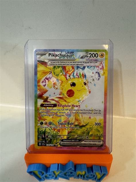 Pikachu Ex Surging Sparks Special Illustration Rare Brand New