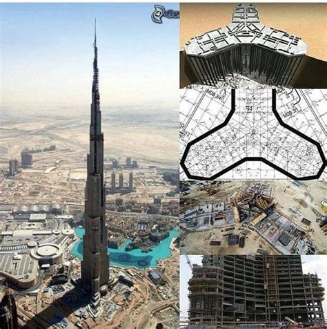 La Cimentación Del Burj Khalifa En Dubai