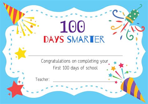 100 Days Smarter Certificate