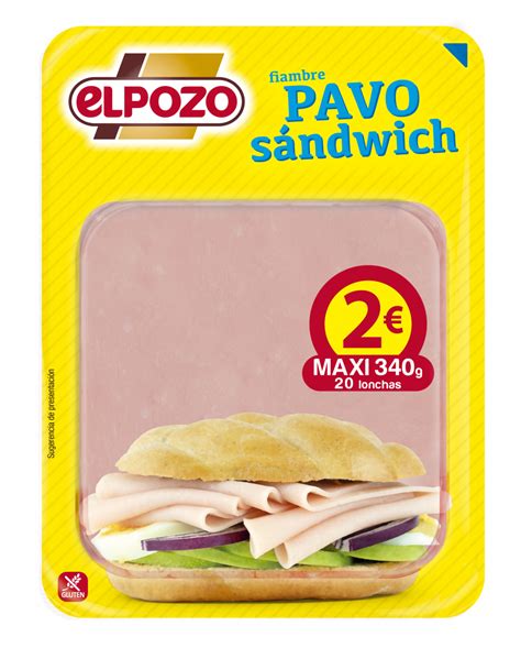 Fiambre De Pavo S Ndwich Maxi Elpozo Alimentaci N