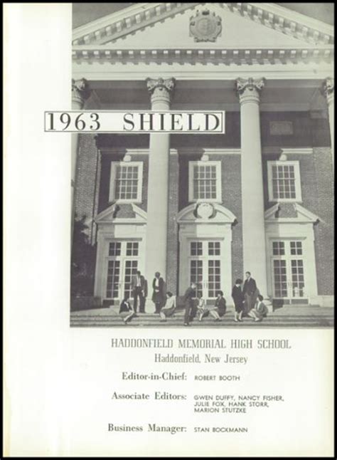 Explore 1963 Haddonfield Memorial High School Yearbook, Haddonfield NJ ...