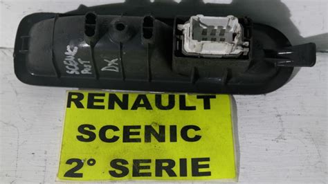 Renault RENAULT SCENIC 2a SERIE PULSANTE ALZAVETRO POSTERIORE DX Scenic0383