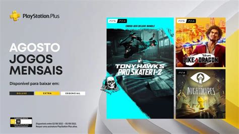 Playstation Divulga Jogos Mensais De Agosto Da Ps Plus Essential