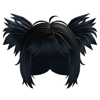 Cute Y2K Emo Spiky Mini Pigtails In Blue Roblox Item Rolimon S