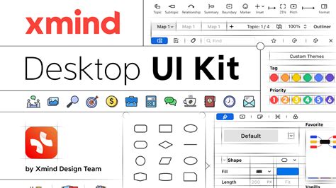 Xmind Desktop UI Kit Figma