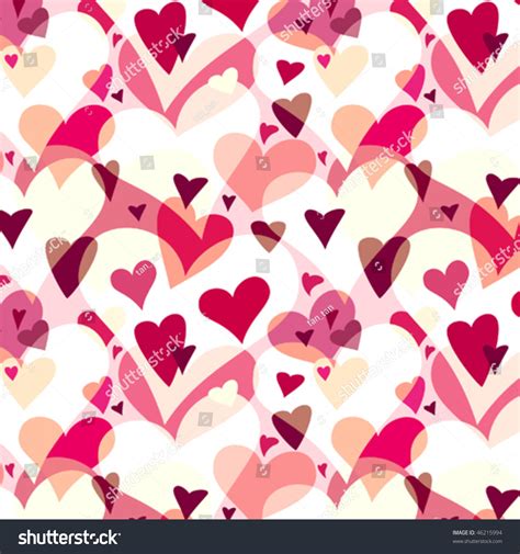 Valentine Texture Stock Vector (Royalty Free) 46215994