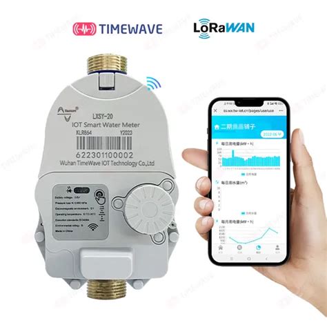 DN RS Horizontal Rotor Type Hot Water Flow Meter With Iron Shell And Iron Joint Water