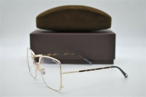 New Tom Ford Tf B Gold Authentic Eyeglasses Gem