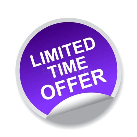 Limited Time Offer Stock Illustrations 13 860 Limited Time Offer Stock Illustrations Vectors