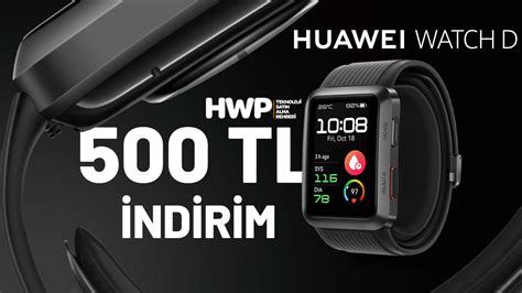 HUAWEI Watch D İçin HWP ye Özel 500 TL İndirim Hardware Plus HWP