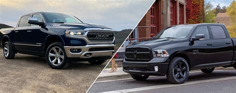 2022 Ram 1500 Vs Ram 1500 Classic Downsview Chrysler