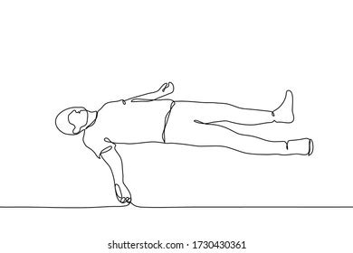 How To Draw A Person Lying Down WoodsLima