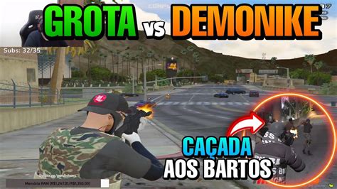 Treta De Pista Grota X Demonike As Ca Adas Aos Bartos Est O Insanas