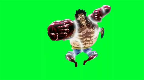 Green Screen One Piece Monkey D Luffy Youtube