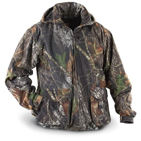 Yukon Gear Waterproof Breathable Jacket Mossy Oak Break Up