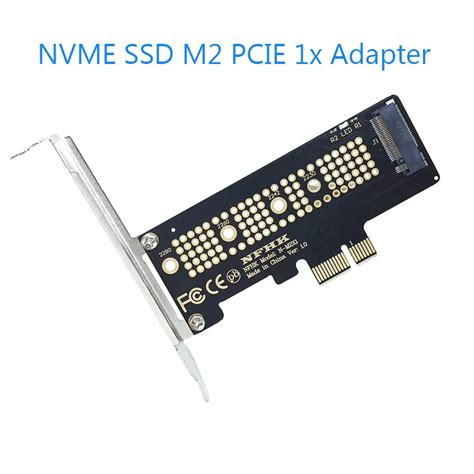 Cartes réseau Adaptateur M 2 NVME SSD vers PCI Express X1 X4 X16