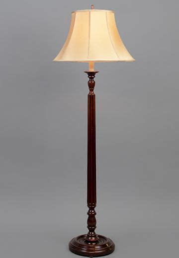 Antique Brass Floorlamp W Mica Lampshade Floor Lamps Collection City Knickerbocker