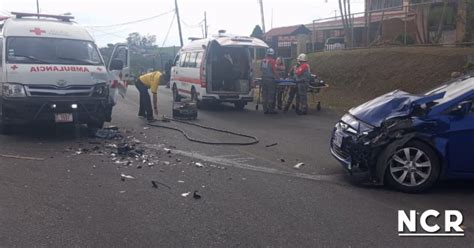 Cruzrojista Queda Herido De Gravedad Tras Aparatoso Choque Entre Su