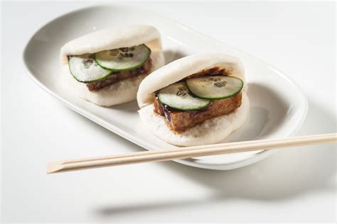 Pork Steamed Buns Pork Belly Hoisin Cucumber Kitchen Lounge York Restaurants Asian Kitchen