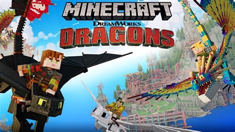 Petualangan Di Dunia Penuh Naga Minecraft How To Train Your Dragon