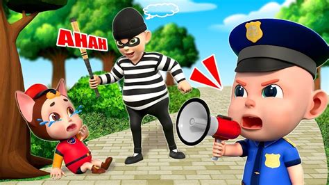 Baby Police Chase Thief Stranger Danger Song And More Nursery Rhymes