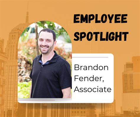 Employee Spotlight Brandon Fender Associate Rsg Solutions