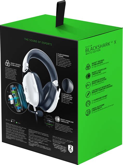 Customer Reviews Razer Blackshark V X Wired Gaming Headset For Pc