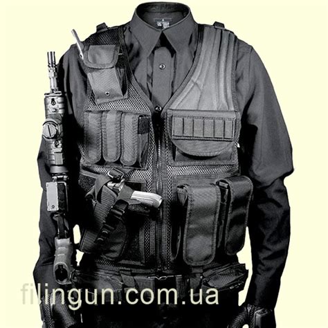 Жилет тактический Leapers UTG 547 Law Enforcement Tactical Vest Black