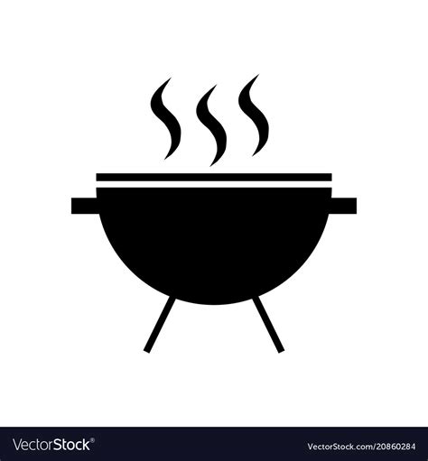 Grill Barbecue Royalty Free Vector Image Vectorstock