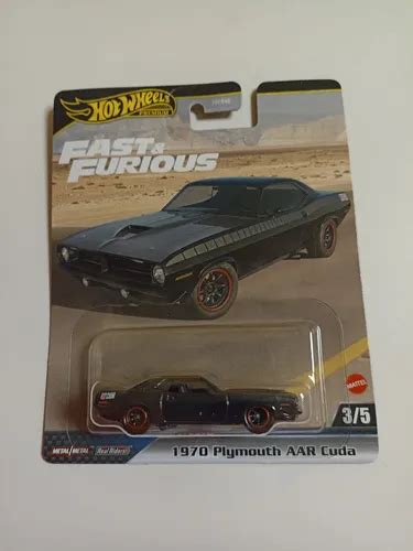 Hot Wheels Plymouth Aar Cuda Fast Furious Premium Meses sin interés